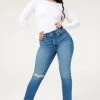 GOOD AMERICAN High Waisted ALWAYS FITS GOOD WAIST | BLUE852