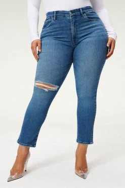 GOOD AMERICAN High Waisted ALWAYS FITS GOOD WAIST | BLUE852