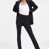 GOOD AMERICAN Leggings & Pants GOOD WAIST FLARE SCUBA PANT | BLACK001
