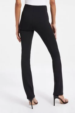 Budget 🔥 GOOD AMERICAN Leggings & Pants GOOD WAIST FLARE SCUBA PANT | BLACK001 🥰 16 GOOD AMERICAN Leggings & Pants GOOD WAIST FLARE SCUBA PANT | BLACK001