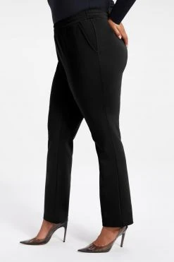 GA-SALE BRUSHED SCUBA PANT | BLACK001 Leggings & Pants