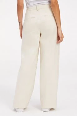 GOOD AMERICAN Leggings & Pants THE BOSS TROUSERS 2.0 | BONE001