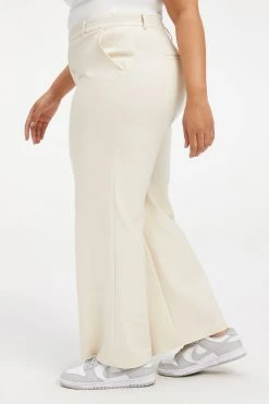 GOOD AMERICAN Leggings & Pants THE BOSS TROUSERS 2.0 | BONE001