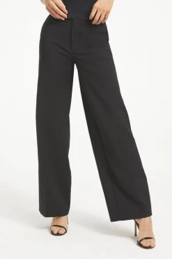 GOOD AMERICAN THE BOSS TROUSERS 2.0 | BLACK001