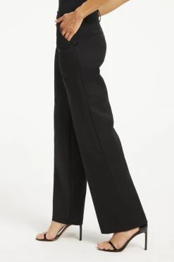 GOOD AMERICAN THE BOSS TROUSERS 2.0 | BLACK001