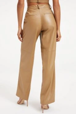 Top 10 ✨ GOOD AMERICAN LEATHER TROUSER | WARM CARAMEL003 🌟 12 GOOD AMERICAN LEATHER TROUSER | WARM CARAMEL003
