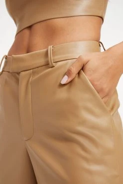 Top 10 ✨ GOOD AMERICAN LEATHER TROUSER | WARM CARAMEL003 🌟 13 GOOD AMERICAN LEATHER TROUSER | WARM CARAMEL003