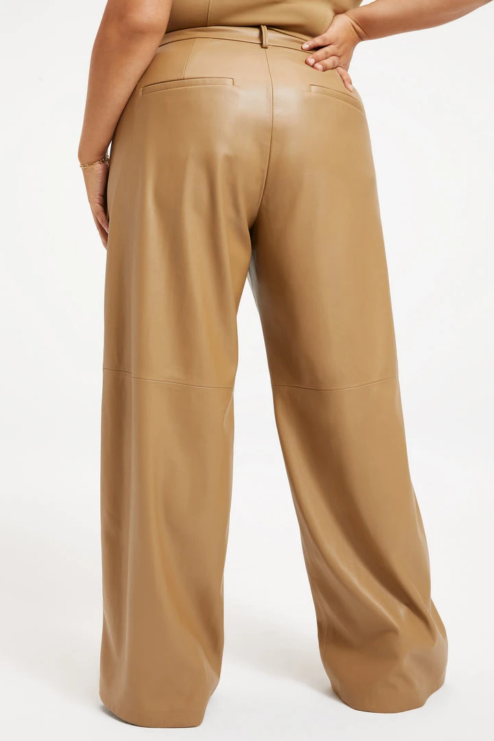 Top 10 ✨ GOOD AMERICAN LEATHER TROUSER | WARM CARAMEL003 🌟 8 GOOD AMERICAN LEATHER TROUSER | WARM CARAMEL003