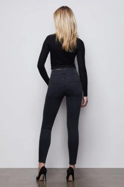 Flash Sale ⌛ GA-SALE High Waisted GOOD WAIST BUTTON FLY | BLACK001 🤩 19 GA-SALE High Waisted GOOD WAIST BUTTON FLY | BLACK001