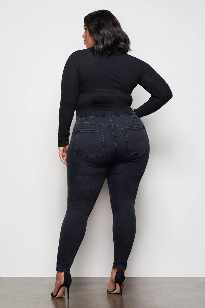 Flash Sale ⌛ GA-SALE High Waisted GOOD WAIST BUTTON FLY | BLACK001 🤩 14 GA-SALE High Waisted GOOD WAIST BUTTON FLY | BLACK001