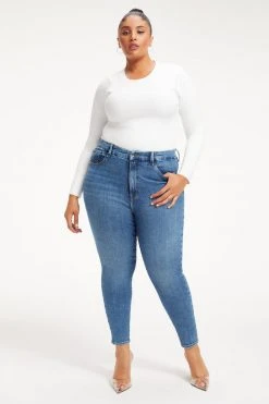 Wholesale ๐ GOOD AMERICAN GOOD WAIST CROP | INDIGO202 Brand New Denim ๐งจ 18 GOOD AMERICAN GOOD WAIST CROP | INDIGO202 Brand New Denim