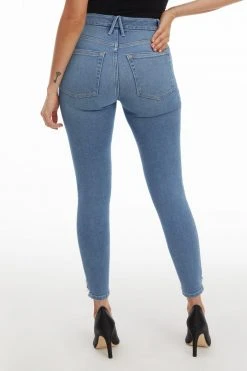 GA-FINAL GOOD WAIST CROP | BLUE678