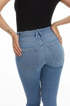 GA-FINAL GOOD WAIST CROP | BLUE678