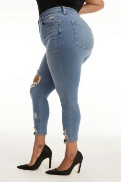 GA-FINAL GOOD WAIST CROP | BLUE678