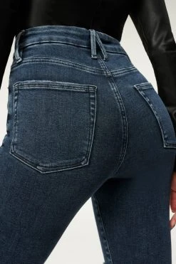 Budget ✨ GOOD AMERICAN ALWAYS FITS GOOD WAIST CROP | BLUE857 🧨 25 GOOD AMERICAN ALWAYS FITS GOOD WAIST CROP | BLUE857