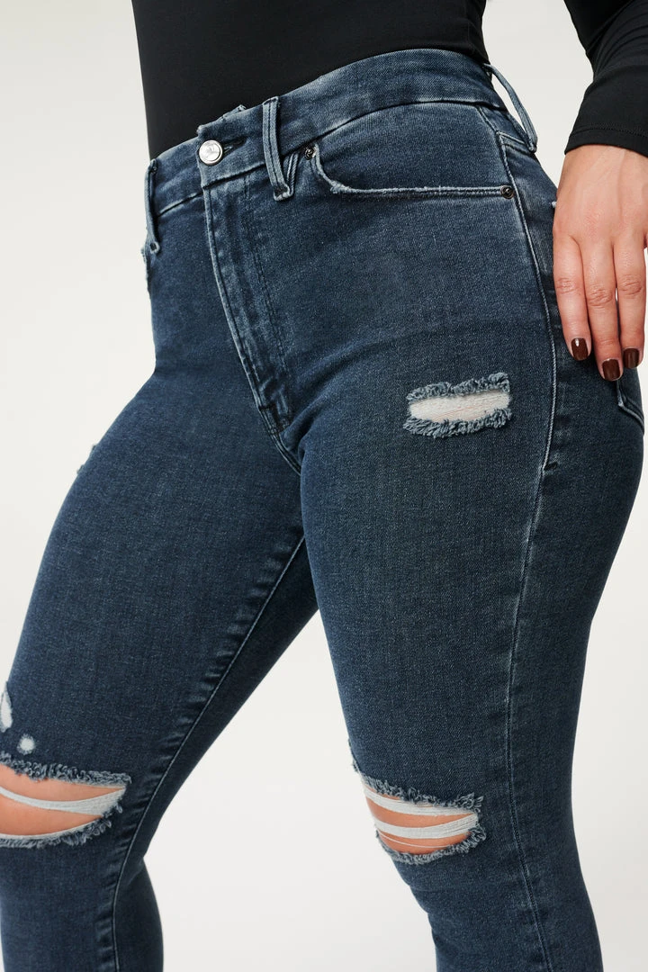 Budget ✨ GOOD AMERICAN ALWAYS FITS GOOD WAIST CROP | BLUE857 🧨 15 GOOD AMERICAN ALWAYS FITS GOOD WAIST CROP | BLUE857