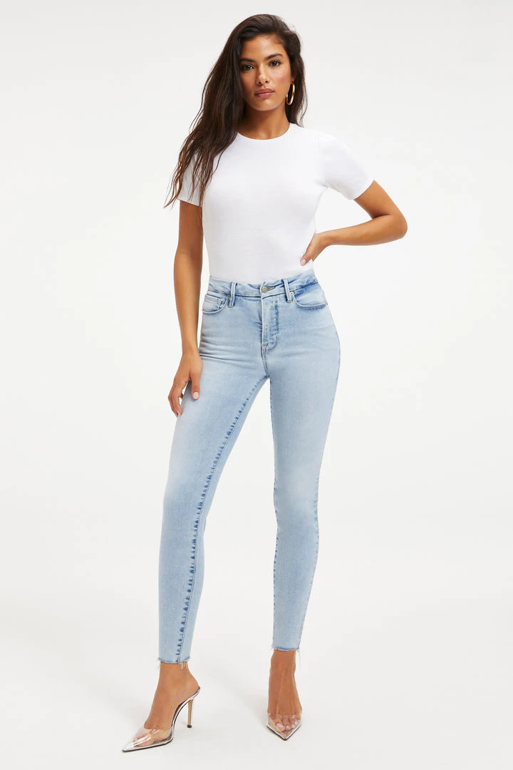 Brand new 💯 GOOD AMERICAN GOOD WAIST | INDIGO141 🤩 3 GOOD AMERICAN GOOD WAIST | INDIGO141