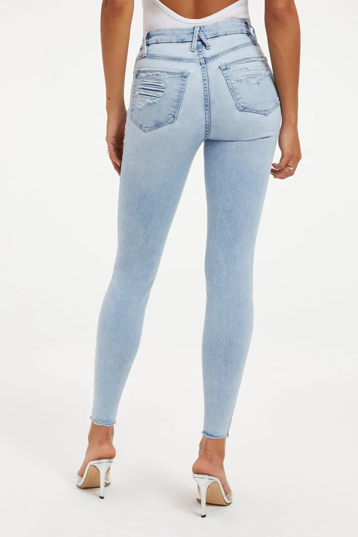 Brand new 💯 GOOD AMERICAN GOOD WAIST | INDIGO141 🤩 2 GOOD AMERICAN GOOD WAIST | INDIGO141