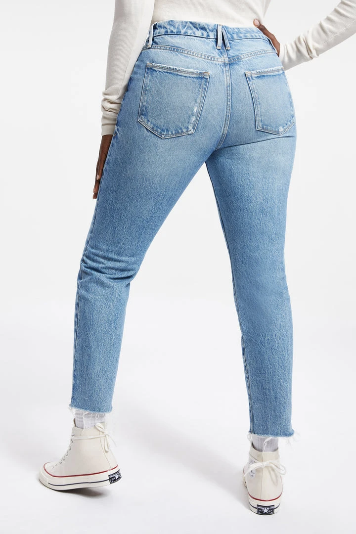 Coupon ✨ GOOD AMERICAN High Waisted THE WEEKENDER | INDIGO046 ⭐ 10 GOOD AMERICAN High Waisted THE WEEKENDER | INDIGO046