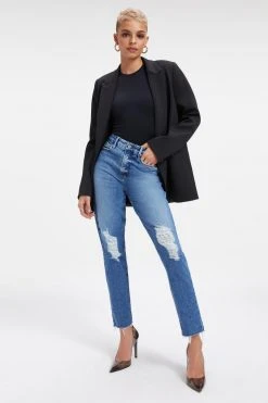 Cheapest ❤️ GOOD AMERICAN THE WEEKENDER | INDIGO045 High Waisted 🎉 15 GOOD AMERICAN THE WEEKENDER | INDIGO045 High Waisted