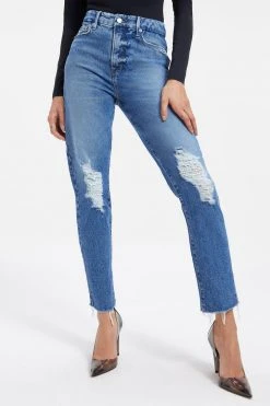 Cheapest ❤️ GOOD AMERICAN THE WEEKENDER | INDIGO045 High Waisted 🎉 16 GOOD AMERICAN THE WEEKENDER | INDIGO045 High Waisted