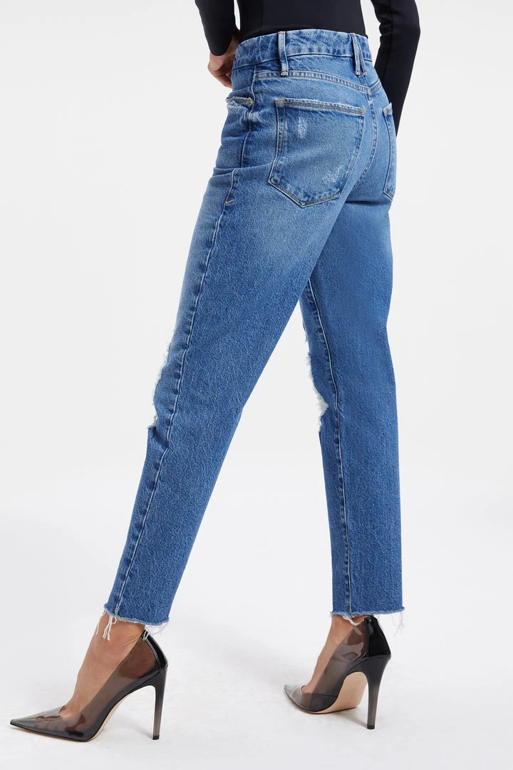 Cheapest ❤️ GOOD AMERICAN THE WEEKENDER | INDIGO045 High Waisted 🎉 8 GOOD AMERICAN THE WEEKENDER | INDIGO045 High Waisted