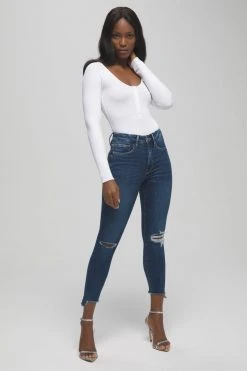 GA-SALE GOOD WAIST STILETTO | BLUE530 High Waisted