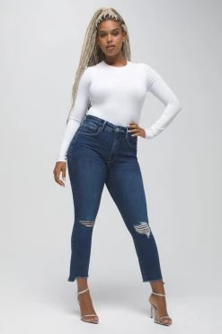 GA-SALE GOOD WAIST STILETTO | BLUE530 High Waisted