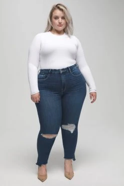 GA-SALE GOOD WAIST STILETTO | BLUE530 High Waisted