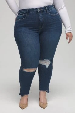 GA-SALE GOOD WAIST STILETTO | BLUE530 High Waisted