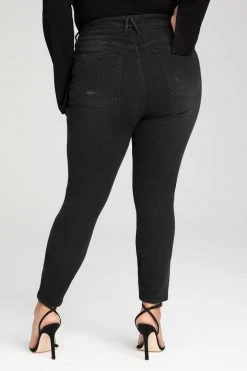 GOOD AMERICAN GOOD WAIST EXTREME V | BLACK138