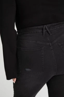 GOOD AMERICAN GOOD WAIST EXTREME V | BLACK138