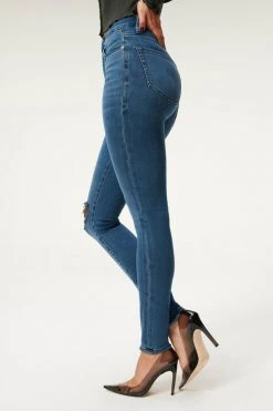 GA-SALE High Waisted GOOD WAIST JACKED STEP HEM | BLUE850