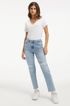 GOOD AMERICAN THE WEEKENDER JEAN | INDIGO111 High Waisted