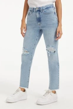 GOOD AMERICAN THE WEEKENDER JEAN | INDIGO111 High Waisted