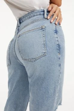 GOOD AMERICAN THE WEEKENDER JEAN | INDIGO111 High Waisted