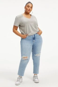 GOOD AMERICAN THE WEEKENDER JEAN | INDIGO111 High Waisted