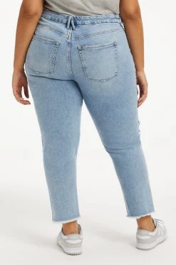 GOOD AMERICAN THE WEEKENDER JEAN | INDIGO111 High Waisted