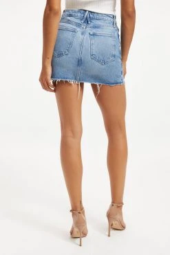 Best Pirce 😀 GA-SALE GOOD WAIST MINI SKIRT | INDIGO900 🤩 20 GA-SALE GOOD WAIST MINI SKIRT | INDIGO900