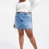 GA-SALE GOOD WAIST MINI SKIRT | INDIGO900