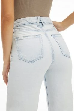 GOOD AMERICAN GOOD WAIST PALAZZO WAIST TABS | BLUE712