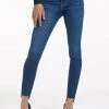 GOOD AMERICAN GOOD WAIST STEP HEM | INDIGO306 Brand New Denim