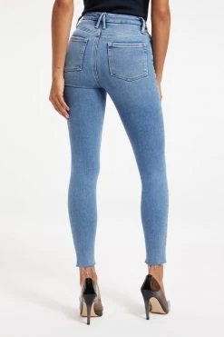 Deals 🎁 GOOD AMERICAN High Waisted GOOD WAIST STEP HEM | INDIGO143 👏 17 GOOD AMERICAN High Waisted GOOD WAIST STEP HEM | INDIGO143
