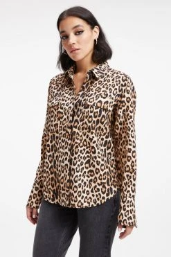 Deals ๐ฅ GOOD AMERICAN FLAP POCKET SHIRT | GOOD LEOPARD003 Tops ๐ 14 GOOD AMERICAN FLAP POCKET SHIRT | GOOD LEOPARD003 Tops