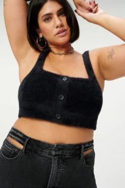 GA-SALE High Waisted GOOD WAIST SLIT WAISTBAND | BLACK155