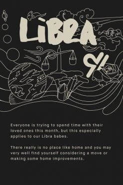 GA-SALE ZODIAC BOYFRIEND SWEATSHIRT | LIBRA