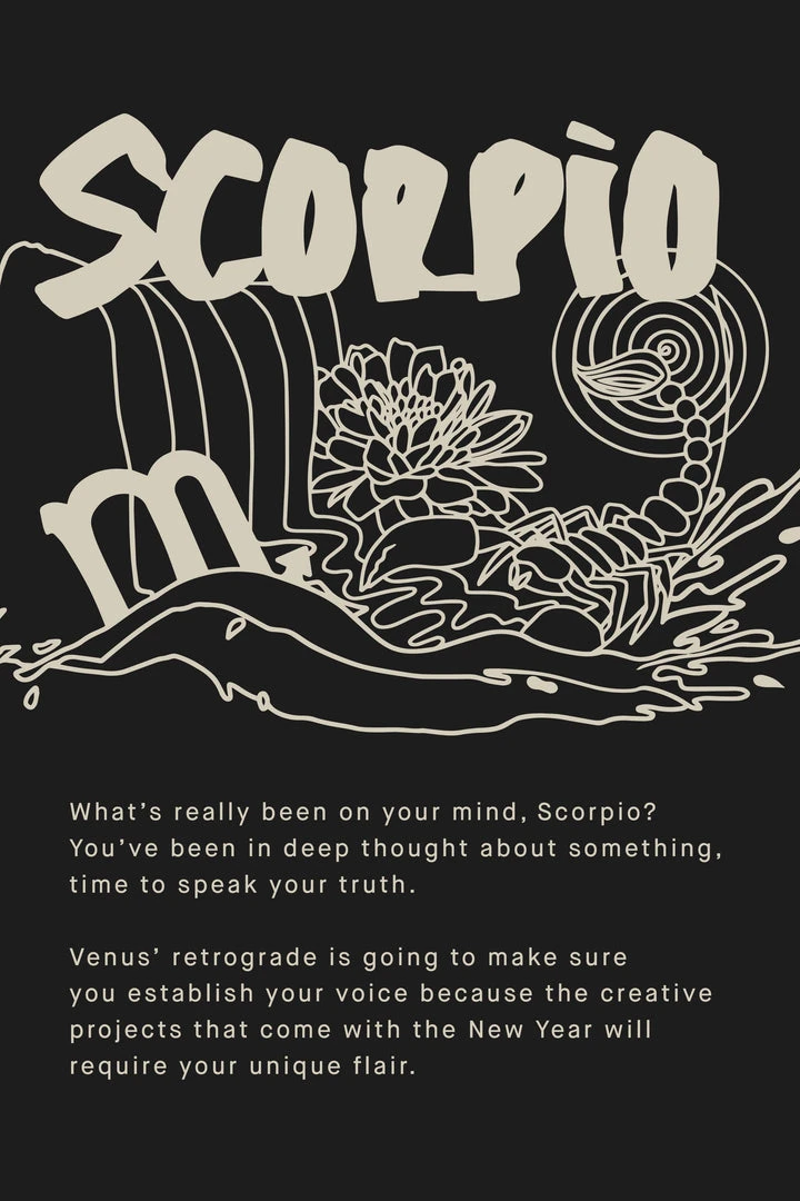 New ๐ GA-SALE ZODIAC BOYFRIEND SWEATSHIRT | SCORPIO ๐ 3 GA-SALE ZODIAC BOYFRIEND SWEATSHIRT | SCORPIO