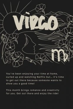 GA-SALE ZODIAC BOYFRIEND SWEATPANT | VIRGO