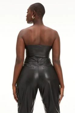 Deals ⭐ GOOD AMERICAN BETTER THAN LEATHER BANDEAU | BLACK001 ⌛ 19 GOOD AMERICAN BETTER THAN LEATHER BANDEAU | BLACK001